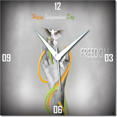 70% OFF on WebPlaza Happy Republic Day Freedom Analog Wall Clock Multicolor 70% OFF on WebPlaza Happy Republic Day Freedom Analog Wall Clock Multicolor