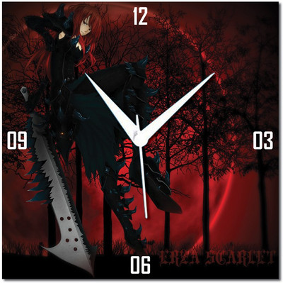 70% OFF on WebPlaza beautiful 14 Analog Wall Clock Multicolor