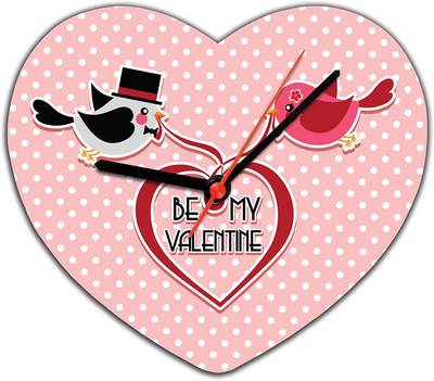 53% OFF on Lovely Collection Be My Valentine Analog Wall Clock Pink 53% OFF on Lovely Collection Be My Valentine Analog Wall Clock Pink