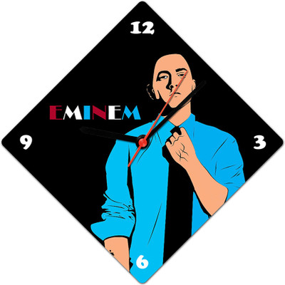 40% OFF on Lovely Collection Eminem Analog Wall Clock Multicolor