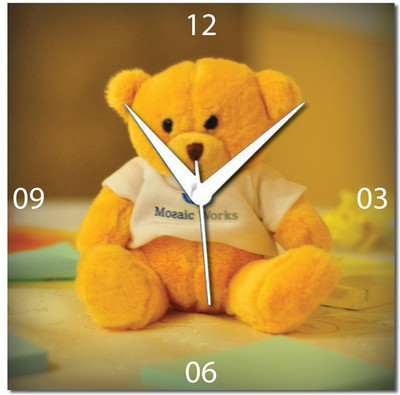 70% OFF on WebPlaza Yellow Teddy Love Analog Wall Clock Multicolor 70% OFF on WebPlaza Yellow Teddy Love Analog Wall Clock Multicolor