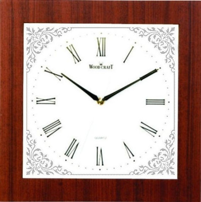 Wood Craft WS-1135 Analog Wall Clock Brown Wood Craft WS-1135 Analog Wall Clock Brown
