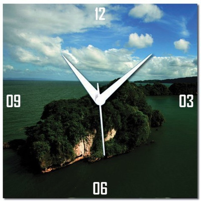 70% OFF on WebPlaza beautiful 445 Analog Wall Clock Multicolor