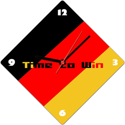 40% OFF on Lovely Collection Time to Win Analog Wall Clock Multicolor