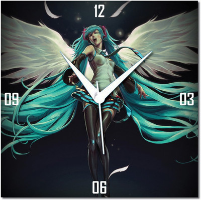 70% OFF on WebPlaza beautiful 9 Analog Wall Clock Multicolor