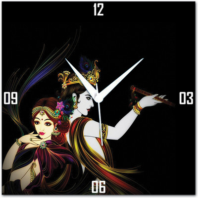 72% OFF on Amore Radhe Krishna Art Analog Wall Clock Multicolor 72% OFF on Amore Radhe Krishna Art Analog Wall Clock Multicolor