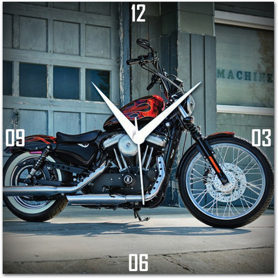 70% OFF on WebPlaza Harley Davidson Nightster Analog Wall Clock Multicolor