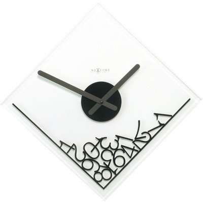 2% OFF on Nextime Dropped Numerals Analog Wall Clock White