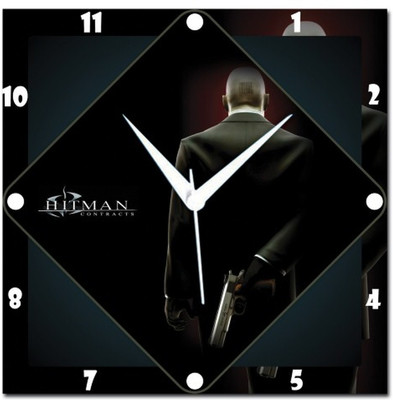 72% OFF on Amore Hitman 107583 Analog Wall Clock Multicolor