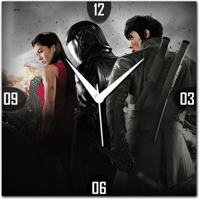 72% OFF on Amore Gi Joe Retaliation 113562 Analog Wall Clock Multicolor