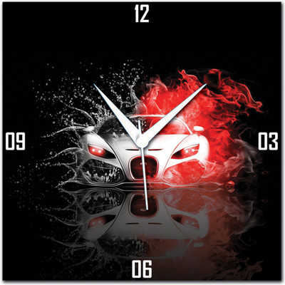 83% OFF on Amore Abstract Car 1 Analog Wall Clock Black 83% OFF on Amore Abstract Car 1 Analog Wall Clock Black