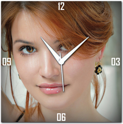 72% OFF on Amore Beautiful Girl 113539 Analog Wall Clock Beige 72% OFF on Amore Beautiful Girl 113539 Analog Wall Clock Beige