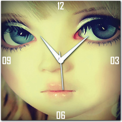 72% OFF on Amore Doll Analog Wall Clock Multicolor 72% OFF on Amore Doll Analog Wall Clock Multicolor