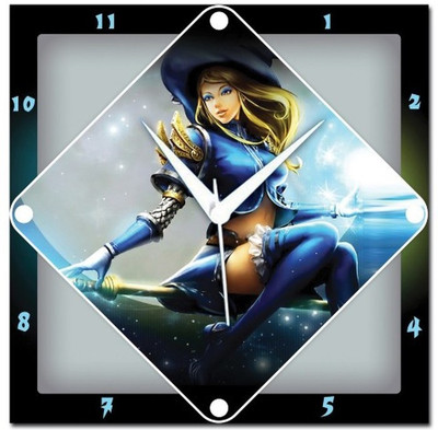 70% OFF on WebPlaza Sexy Witch Analog Wall Clock Multicolor 70% OFF on WebPlaza Sexy Witch Analog Wall Clock Multicolor