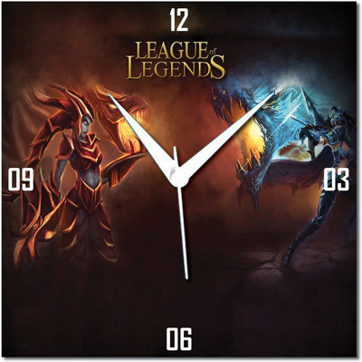 70% OFF on WebPlaza beautiful 19 Analog Wall Clock Multicolor