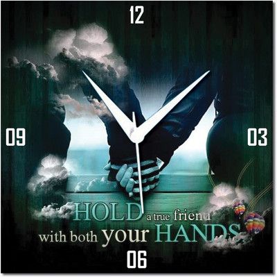 70% OFF on WebPlaza beautiful 257 Analog Wall Clock Multicolor