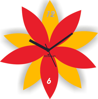 55% OFF on Zeeshaan Zee521-1 Analog Wall Clock Red, Yellow 55% OFF on Zeeshaan Zee521-1 Analog Wall Clock Red, Yellow