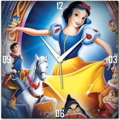 70% OFF on WebPlaza Snow White And The Seven Dwarfs Analog Wall Clock Multicolor 70% OFF on WebPlaza Snow White And The Seven Dwarfs Analog Wall Clock Multicolor