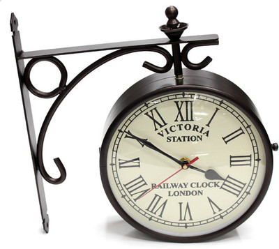 43% OFF on Artondoor 10 Inch Station Double Side Analog Wall Clock Black 43% OFF on Artondoor 10 Inch Station Double Side Analog Wall Clock Black