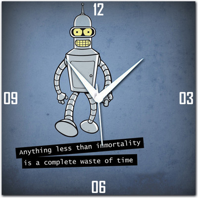 72% OFF on Amore Bender Analog Wall Clock Blue 72% OFF on Amore Bender Analog Wall Clock Blue