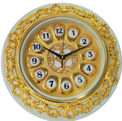 7% OFF on Pepalley and round wall Analog Wall Clock White 7% OFF on Pepalley and round wall Analog Wall Clock White