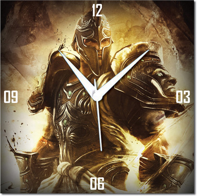 72% OFF on Amore Trendy 118830 Analog Wall Clock White