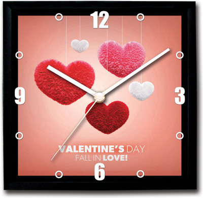 41% OFF on StyBuzz Valentines Day Fall In Love Valentine Analog Wall Clock Black 41% OFF on StyBuzz Valentines Day Fall In Love Valentine Analog Wall Clock Black