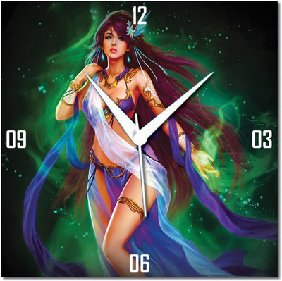 70% OFF on WebPlaza beautiful 281 Analog Wall Clock Multicolor