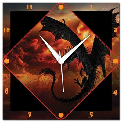 70% OFF on WebPlaza Dragon Analog Wall Clock Multicolor 70% OFF on WebPlaza Dragon Analog Wall Clock Multicolor