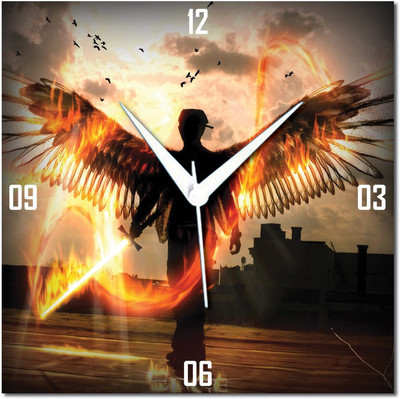 70% OFF on WebPlaza beautiful 384 Analog Wall Clock Multicolor