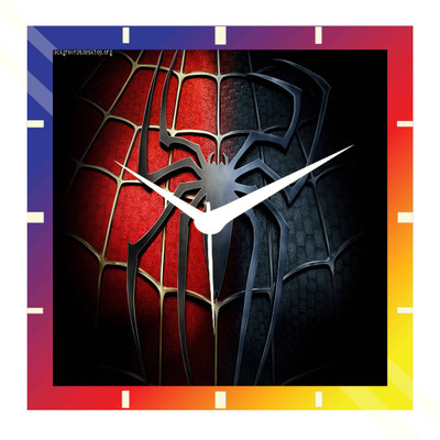 50% OFF on Moneysaver Spider Man Logo Analog Wall Clock Multicolor 50% OFF on Moneysaver Spider Man Logo Analog Wall Clock Multicolor