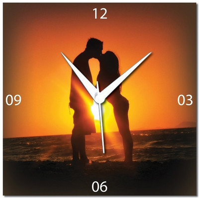 70% OFF on WebPlaza Sunset Love Kiss Valentine Analog Wall Clock Multicolor 70% OFF on WebPlaza Sunset Love Kiss Valentine Analog Wall Clock Multicolor