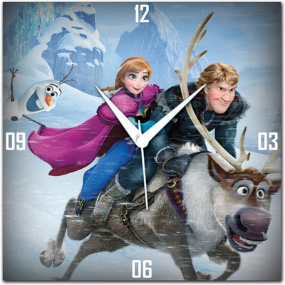 72% OFF on Amore Frozen Analog Wall Clock Multicolor 72% OFF on Amore Frozen Analog Wall Clock Multicolor