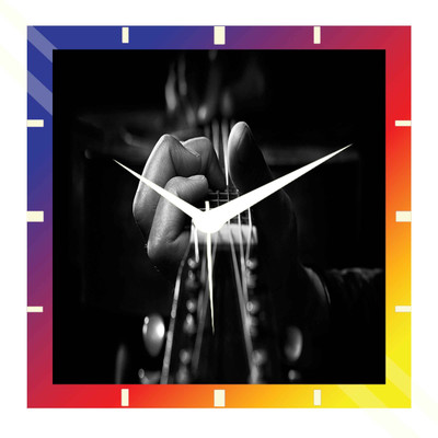 50% OFF on Moneysaver Playing The Guitar Analog Wall Clock Multicolor 50% OFF on Moneysaver Playing The Guitar Analog Wall Clock Multicolor