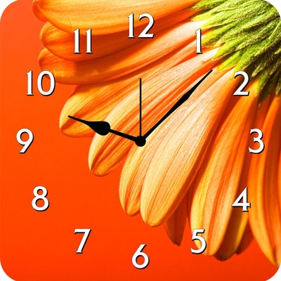 50% OFF on FurnishFantasy Beautiful Flower Analog Wall Clock Multicolor 50% OFF on FurnishFantasy Beautiful Flower Analog Wall Clock Multicolor