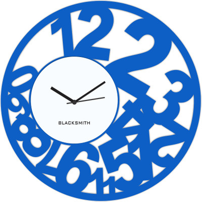 41% OFF on Blacksmith Light Blue Funky Numbers Analog Wall Clock Light Blue 41% OFF on Blacksmith Light Blue Funky Numbers Analog Wall Clock Light Blue