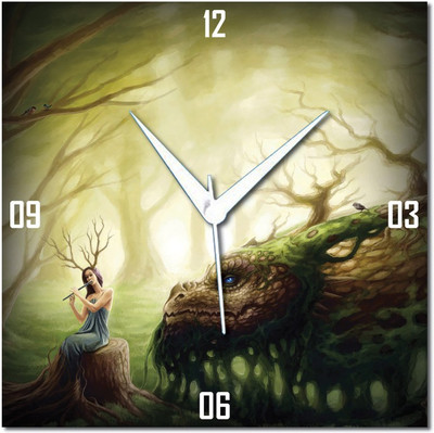 70% OFF on WebPlaza beautiful 239 Analog Wall Clock Multicolor