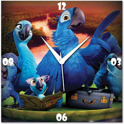 70% OFF on WebPlaza Rio 2 Analog Wall Clock Multicolor 70% OFF on WebPlaza Rio 2 Analog Wall Clock Multicolor