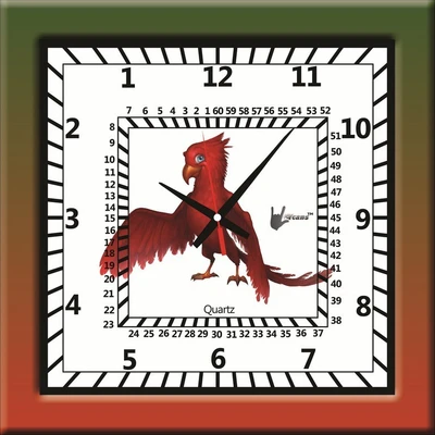 55% OFF on Lycans Anti 0164 Analog Wall Clock Red, White 55% OFF on Lycans Anti 0164 Analog Wall Clock Red, White