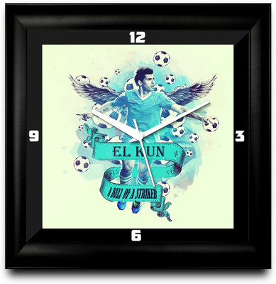 73% OFF on ShopMantra Sergio Footballer Square Analog Wall Clock Black 73% OFF on ShopMantra Sergio Footballer Square Analog Wall Clock Black