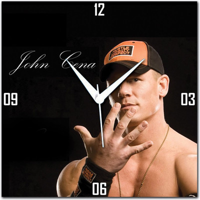 70% OFF on WebPlaza John Cena Analog Wall Clock Multicolor