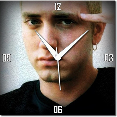 70% OFF on WebPlaza Eminem Analog Wall Clock Multicolor