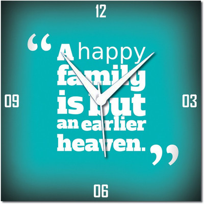 70% OFF on WebPlaza beautiful 344 Analog Wall Clock Multicolor