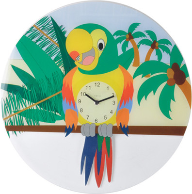 Nextime Lorre Analog 29.972 cm Dia Wall Clock Multicolor Nextime Lorre Analog 29.972 cm Dia Wall Clock Multicolor