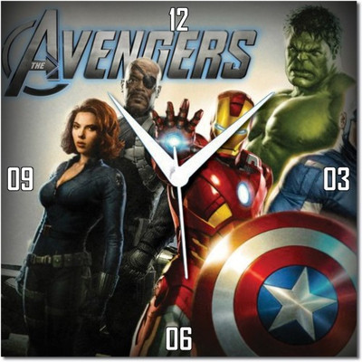 70% OFF on WebPlaza Avengers Analog Wall Clock Multicolor 70% OFF on WebPlaza Avengers Analog Wall Clock Multicolor