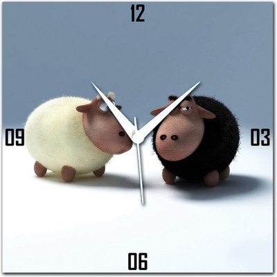 72% OFF on Amore Black Sheep Analog Wall Clock Blue 72% OFF on Amore Black Sheep Analog Wall Clock Blue