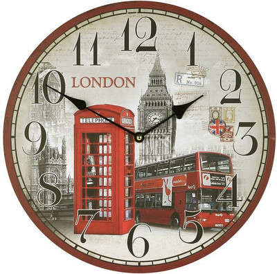 38% OFF on Cosmosgalaxy Double Decker Round Analog Wall Clock Red. Gray 38% OFF on Cosmosgalaxy Double Decker Round Analog Wall Clock Red. Gray