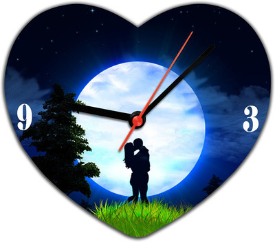 40% OFF on Lovely Collection Moon Light Love Analog Wall Clock Multicolor 40% OFF on Lovely Collection Moon Light Love Analog Wall Clock Multicolor