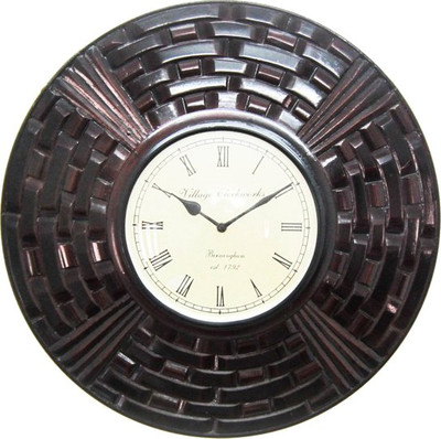 23% OFF on Mycart Myshop Traditional Handcrafted Pattern Carved Analog Wall Clock Multicolor 23% OFF on Mycart Myshop Traditional Handcrafted Pattern Carved Analog Wall Clock Multicolor