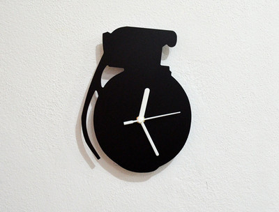 21% OFF on Blacksmith Grenade Analog Wall Clock Black 21% OFF on Blacksmith Grenade Analog Wall Clock Black